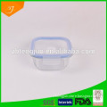 glass clear bowl with lid